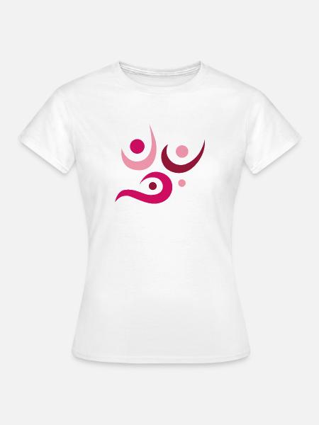 yoga-design_7 - Frauen T-Shirt - Weiß