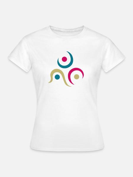 yoga-design_9 - Frauen T-Shirt - Weiß