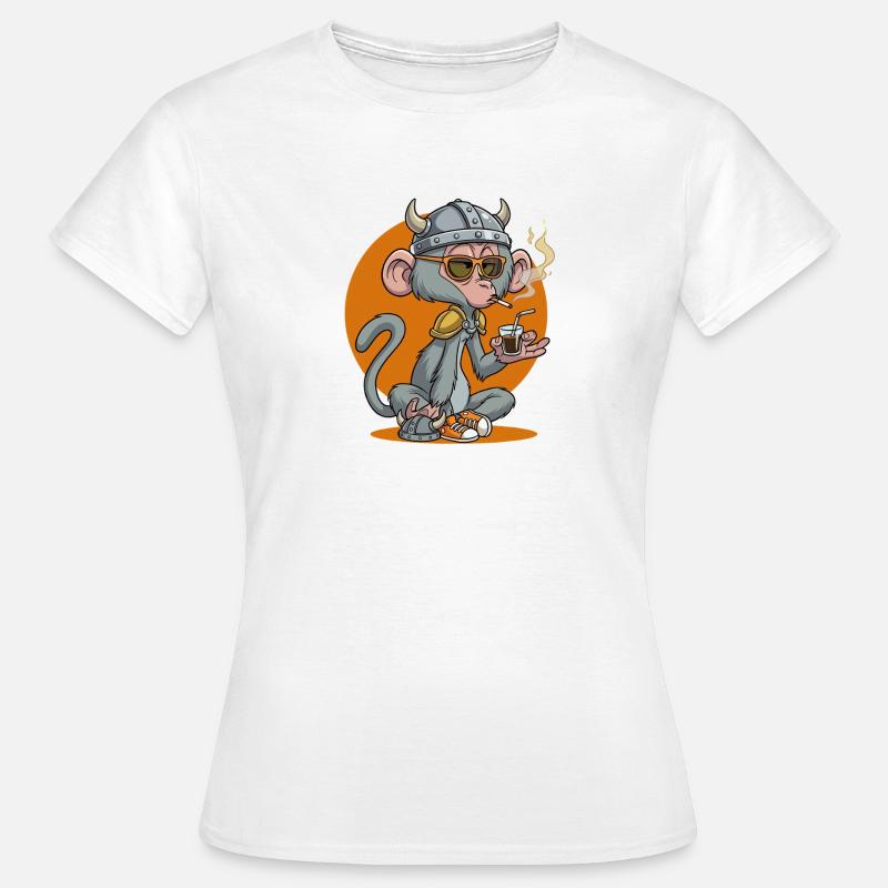 Monkey_2 - Women's T-Shirt - white