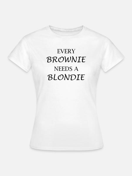 Brownie - Frauen T-Shirt - Weiß