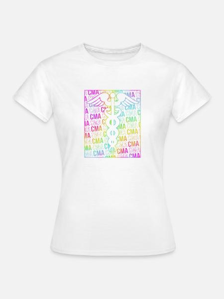 Arzthelferin MFA - Frauen T-Shirt - Weiß