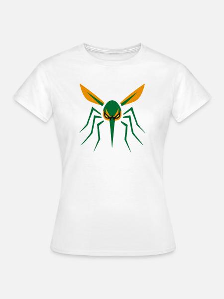 Moskito, Mücke, Insekt, Böse - Frauen T-Shirt - Weiß