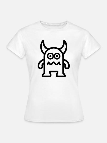 Ungeheuer - Frauen T-Shirt - Weiß