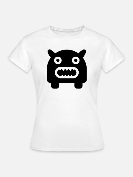 Ungeheuer - Frauen T-Shirt - Weiß