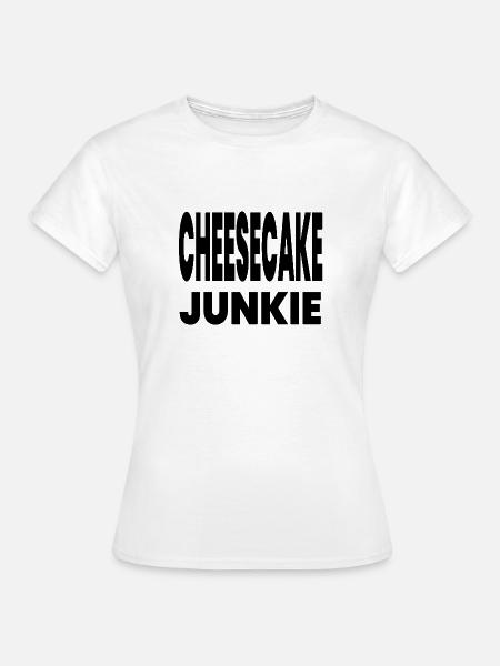 Käsekuchen - Frauen T-Shirt - Weiß