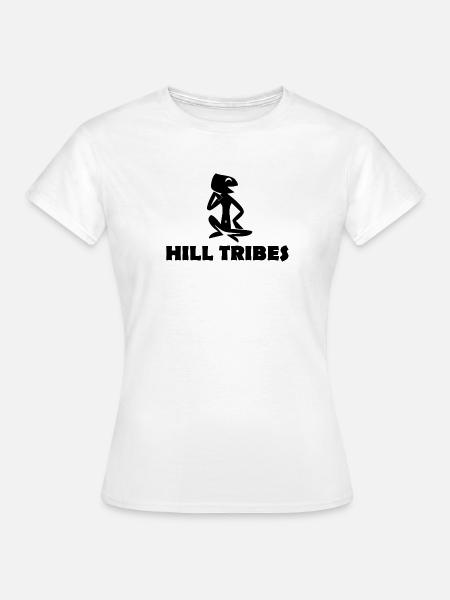 HILL TRIBES - Frauen T-Shirt - Weiß
