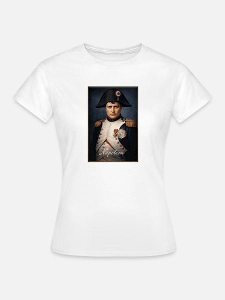 Napoleon Portrait Militäruniform - Frauen T-Shirt - Weiß