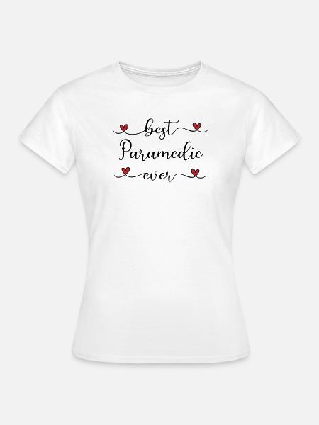 bester Sanitäter der Welt - Frauen T-Shirt - Weiß