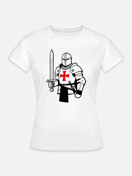 Ritter - Frauen T-Shirt - Weiß