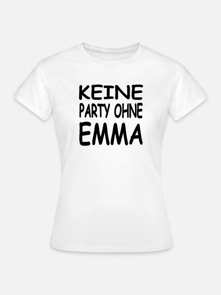 Emma - Frauen T-Shirt - Weiß