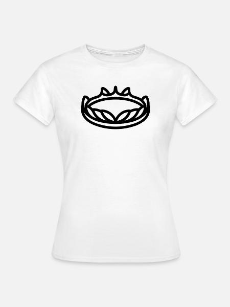 Diadem - Frauen T-Shirt - Weiß