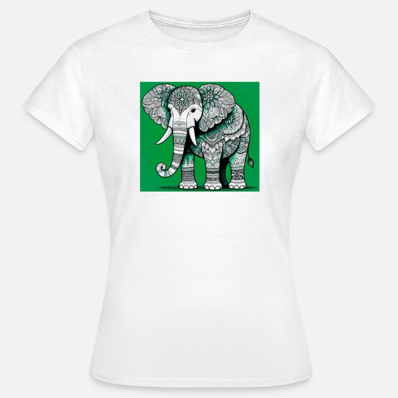 elephant - Women's T-Shirt - white