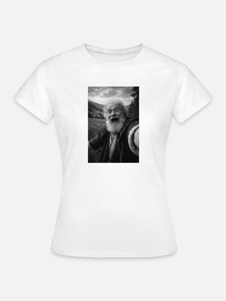 Galileo Galilei Selbstporträt - Frauen T-Shirt - Weiß