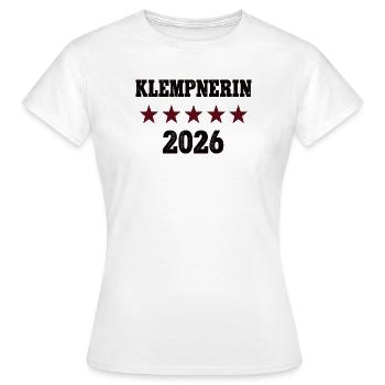 2026 Plumber Profession Plumber Plumber - Women's T-Shirt - white - Front - AI Model Female 172 dark (172cm)
