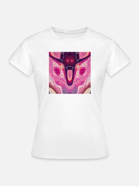 Psychedelischer Dämon - Frauen T-Shirt - Weiß