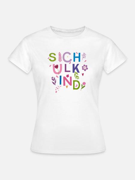 Schulkind - Frauen T-Shirt - Weiß