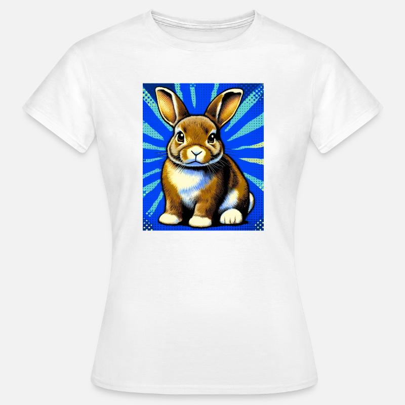 rabbit - Women's T-Shirt - white