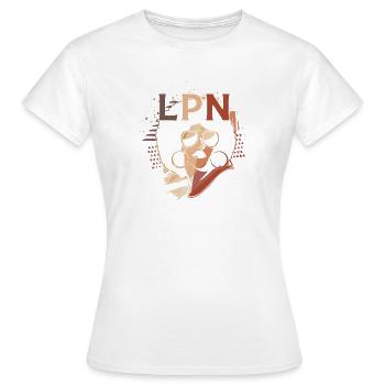 Krankenschwester Krankenpfleger Krankenpflegerin - Frauen T-Shirt - Weiß - Vorne - AI Model Female 172 dark (172cm)