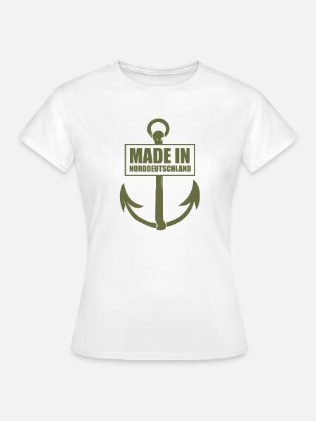norddeutschland Norddeutsch spruch - Frauen T-Shirt - Weiß