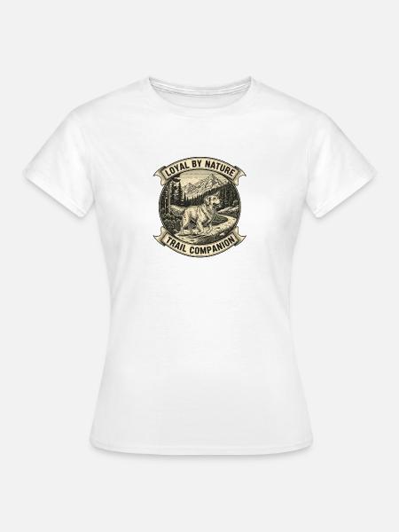 Retriever-Hund - Frauen T-Shirt - Weiß