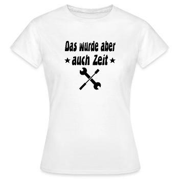 Schrauben - Frauen T-Shirt - Weiß - Vorne - AI Model Female 172 dark (172cm)