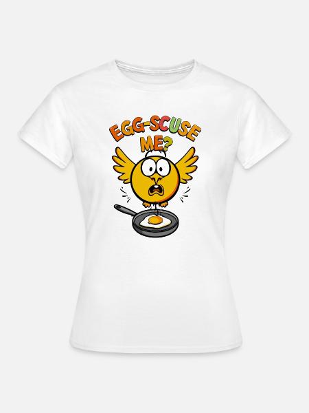 Entschuldigung? - Frauen T-Shirt - Weiß