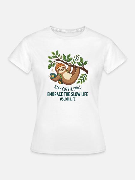 Niedliches magisches Puzzlestück zwinkernd Maskottchenherz - Frauen T-Shirt - Weiß