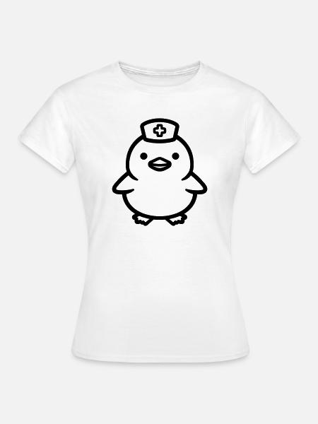 Krankenschwester - Frauen T-Shirt - Weiß