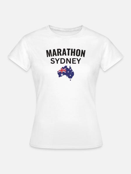 Marathon Sydney - Frauen T-Shirt - Weiß