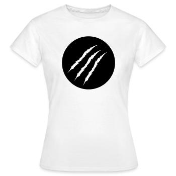 krallen - Frauen T-Shirt - Weiß - Vorne - AI Model Female 172 dark (172cm)