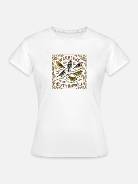 Vögel - Frauen T-Shirt - Weiß