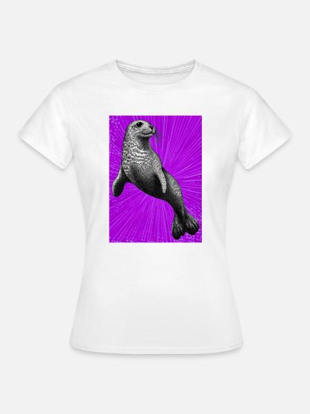 Siegel - Frauen T-Shirt - Weiß