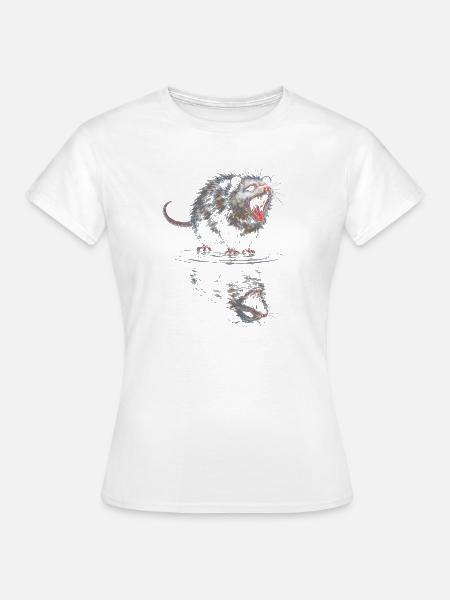 Wasserotter Brüller - Frauen T-Shirt - Weiß