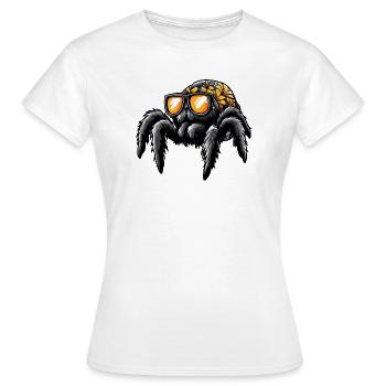 Tarantula Comic Holidays - T-shirt Femme - blanc - Devant - AI Model Female 172 dark (172cm)