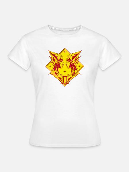 Zwillinge – Dualität & Balance - Frauen T-Shirt - Weiß