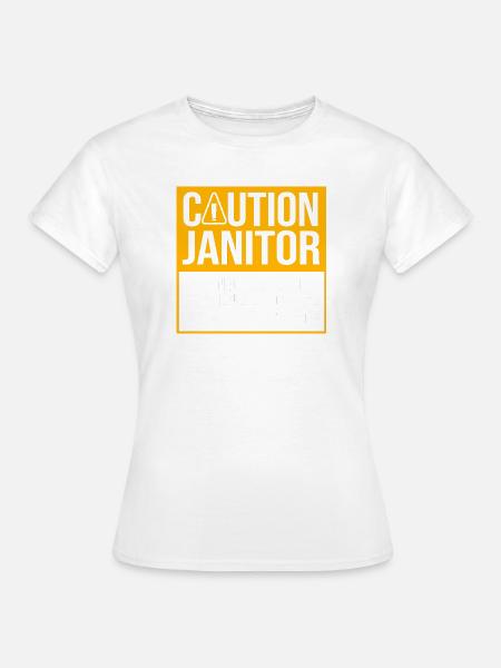 Hausmeister - Frauen T-Shirt - Weiß
