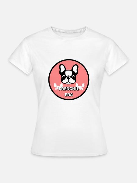 Frenchie-Ära - Frauen T-Shirt - Weiß