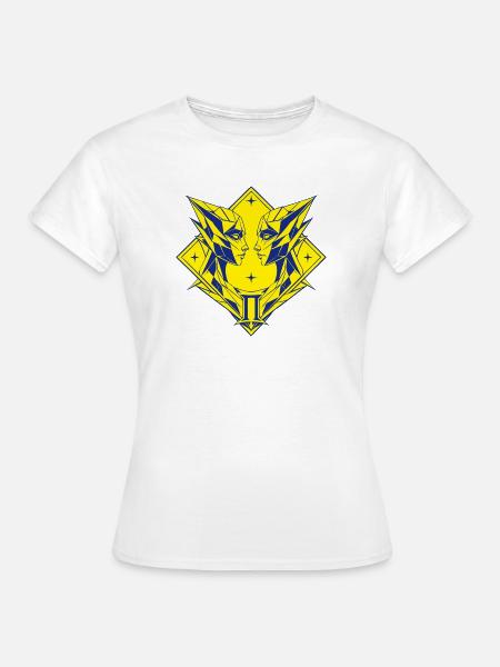 Zwillinge – Dualität & Balance - Frauen T-Shirt - Weiß
