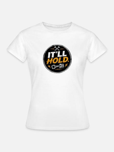 Es hält das Gearhead-Patch - Frauen T-Shirt - Weiß