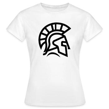 Spartan - Women's T-Shirt - white - Front - AI Model Female 172 dark (172cm)