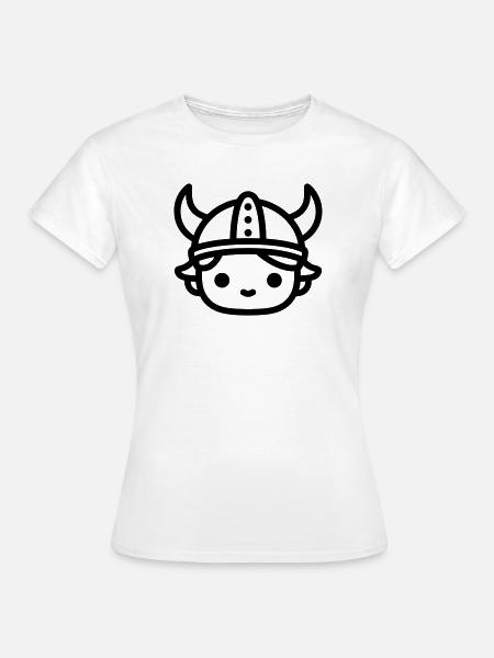 Wikinger - Frauen T-Shirt - Weiß
