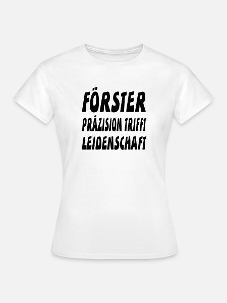 Förster - Frauen T-Shirt - Weiß