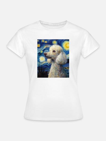Pudel - Frauen T-Shirt - Weiß