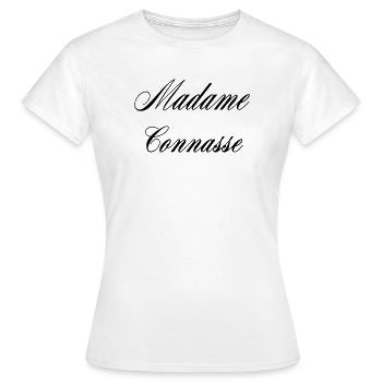 Madame Relou Humour Femme - T-shirt Femme - blanc - Devant - AI Model Female 172 dark (172cm)