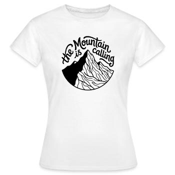Alpiniste - T-shirt Femme - blanc - Devant - AI Model Female 172 dark (172cm)
