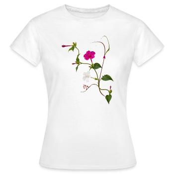 Fleur Miraculeuse Zen Blossoms Design - T-shirt Femme - blanc - Devant - AI Model Female 172 dark (172cm)