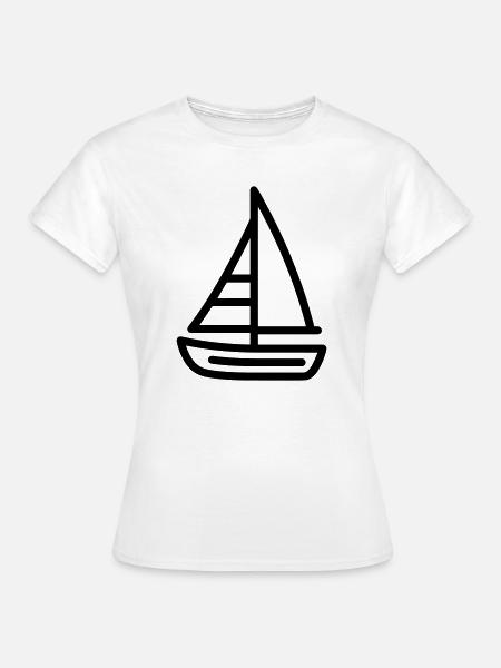 Boot - Frauen T-Shirt - Weiß