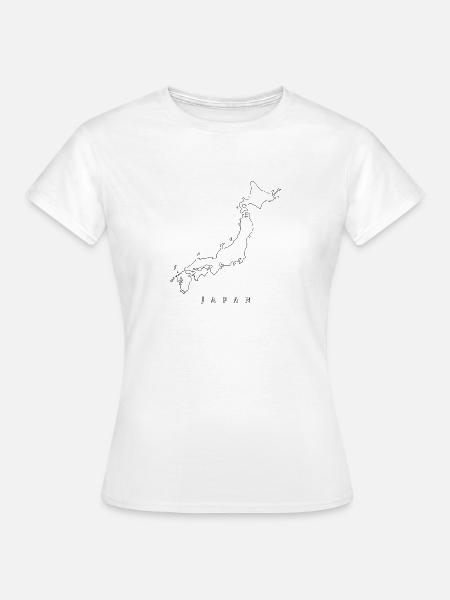 Japan Land  - Frauen T-Shirt - Weiß
