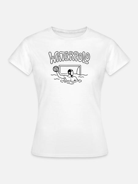 Wasserball - Frauen T-Shirt - Weiß