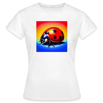 coccinelle - T-shirt Femme - blanc - Devant - AI Model Female 172 dark (172cm)